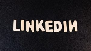 the word linked in white letters on a black background